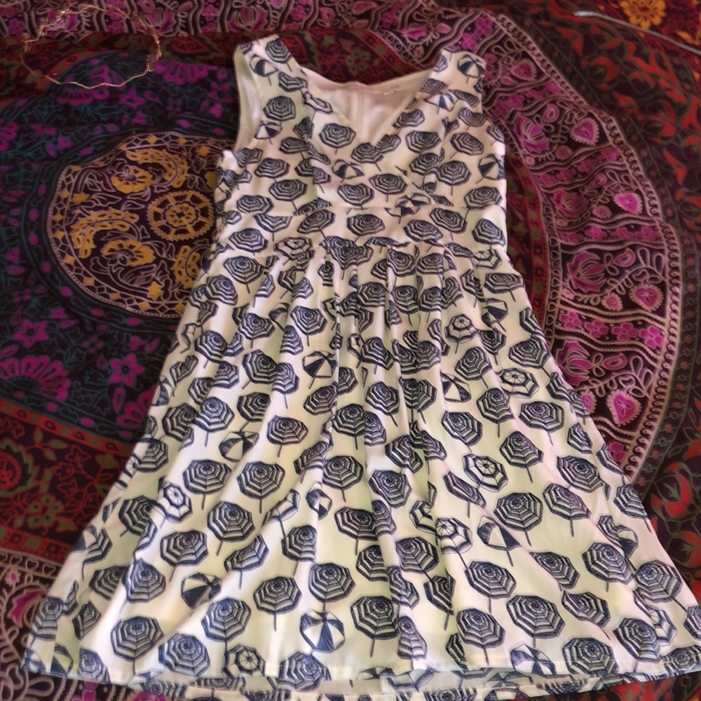 Francesca’s v neck umbrella dress
